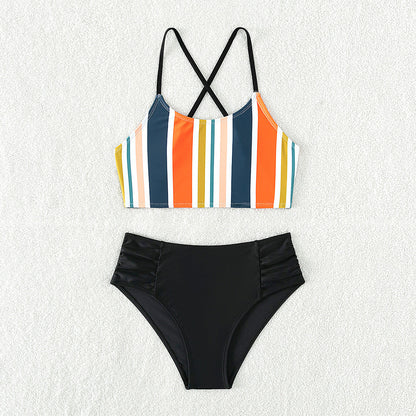 Split Bikini Girl's Swimsuit