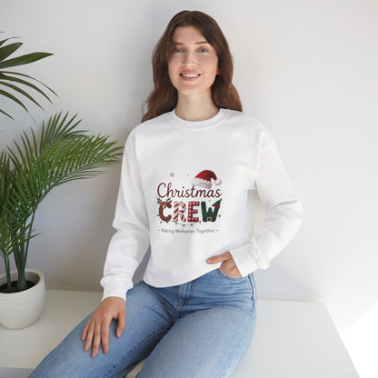 Christmas Crew Sweatshirt – 'Making Memories Together' Holiday Pullover