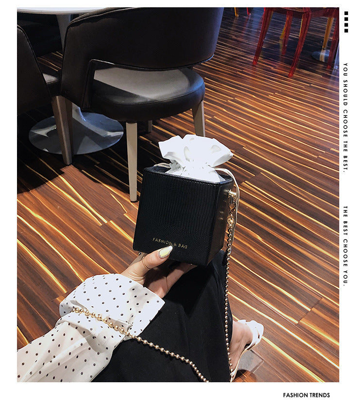 Women's bags new pumping bucket bag