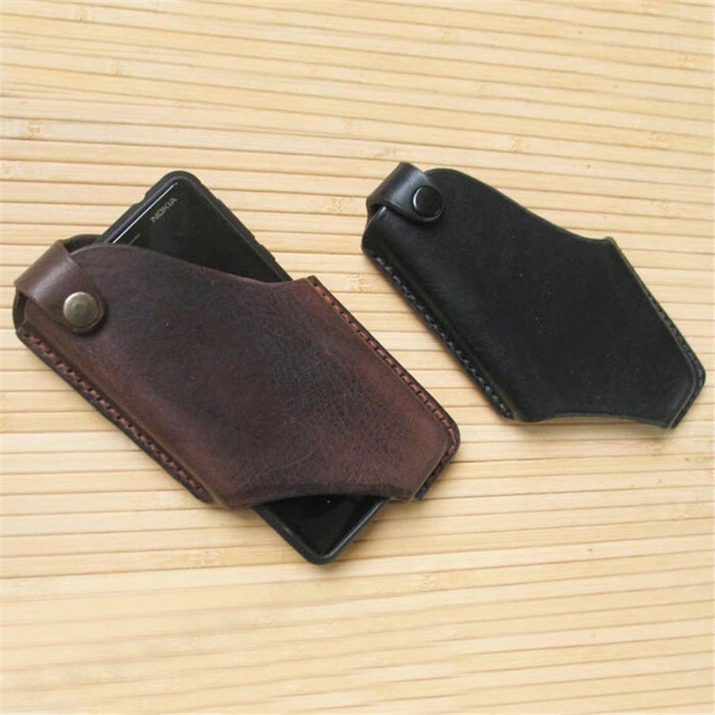 Outdoor Belt Mobile Phone Protective Leather Case