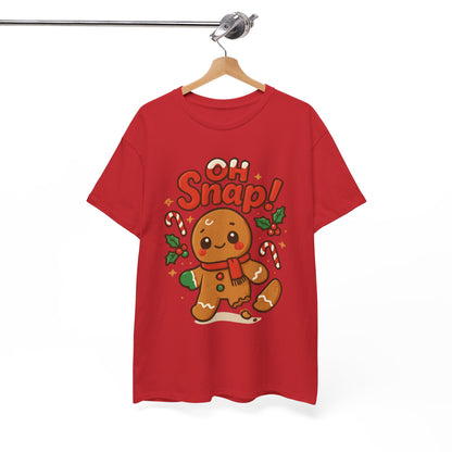 Gingerbread 'Oh Snap!' Holiday T-Shirt