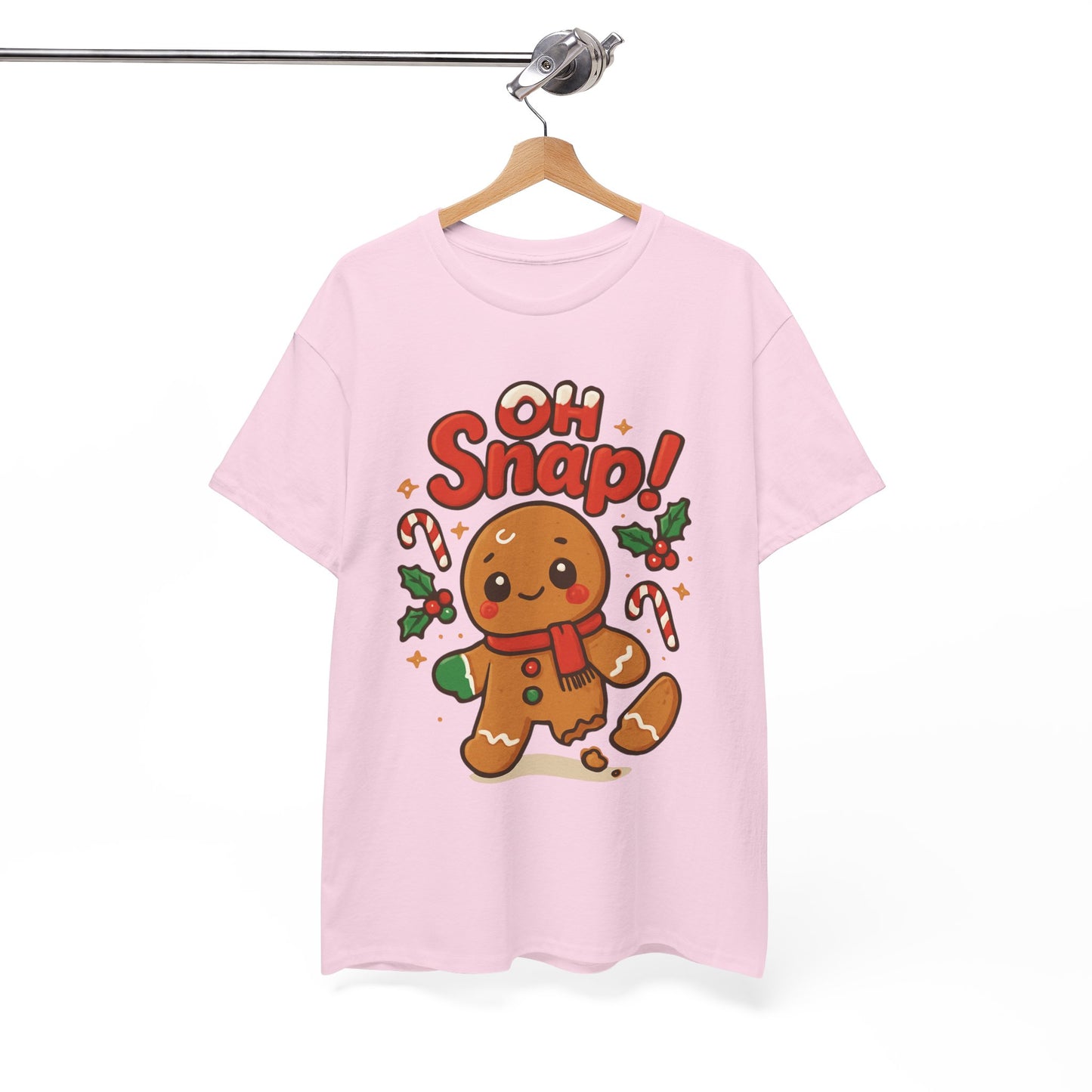 Gingerbread 'Oh Snap!' Holiday T-Shirt