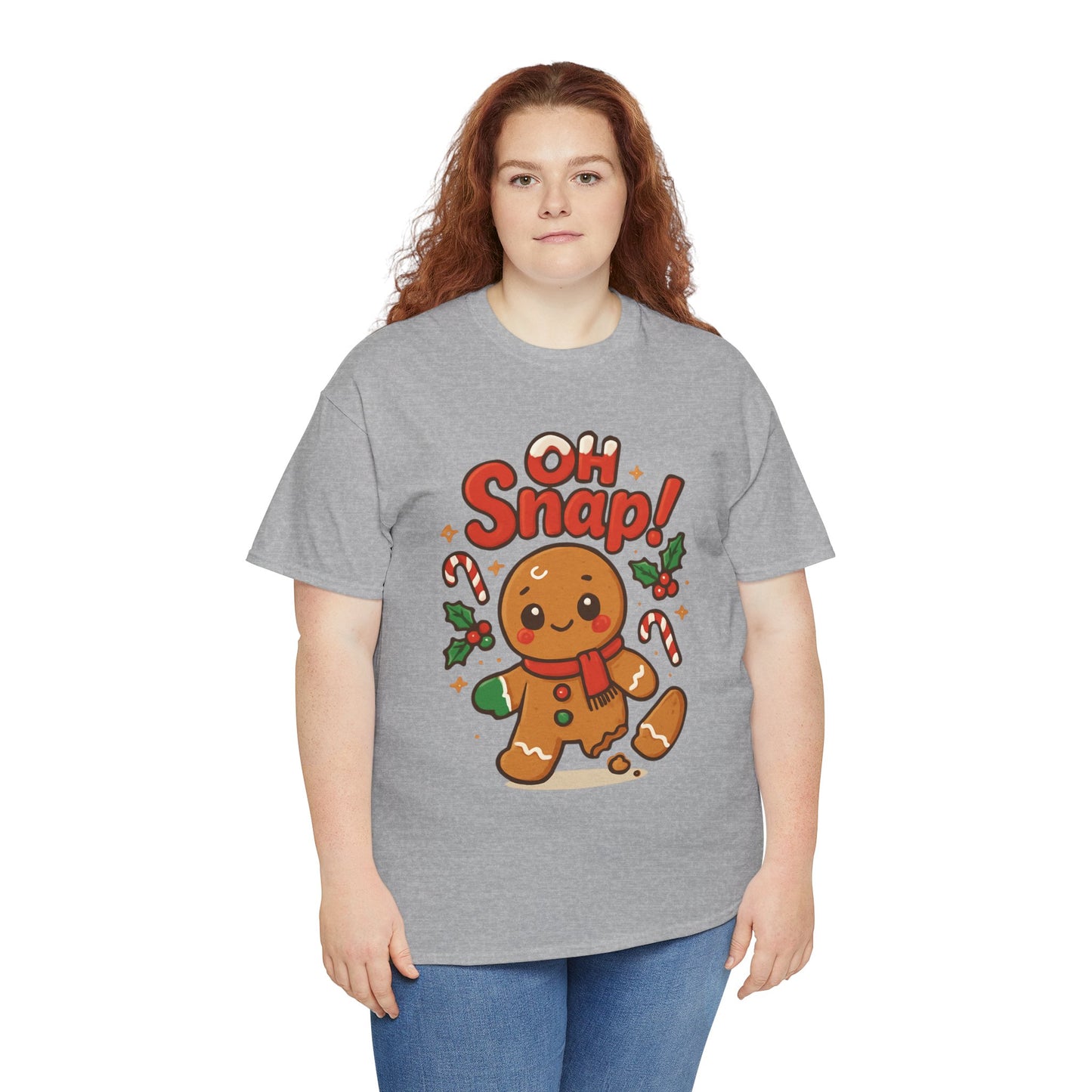 Gingerbread 'Oh Snap!' Holiday T-Shirt