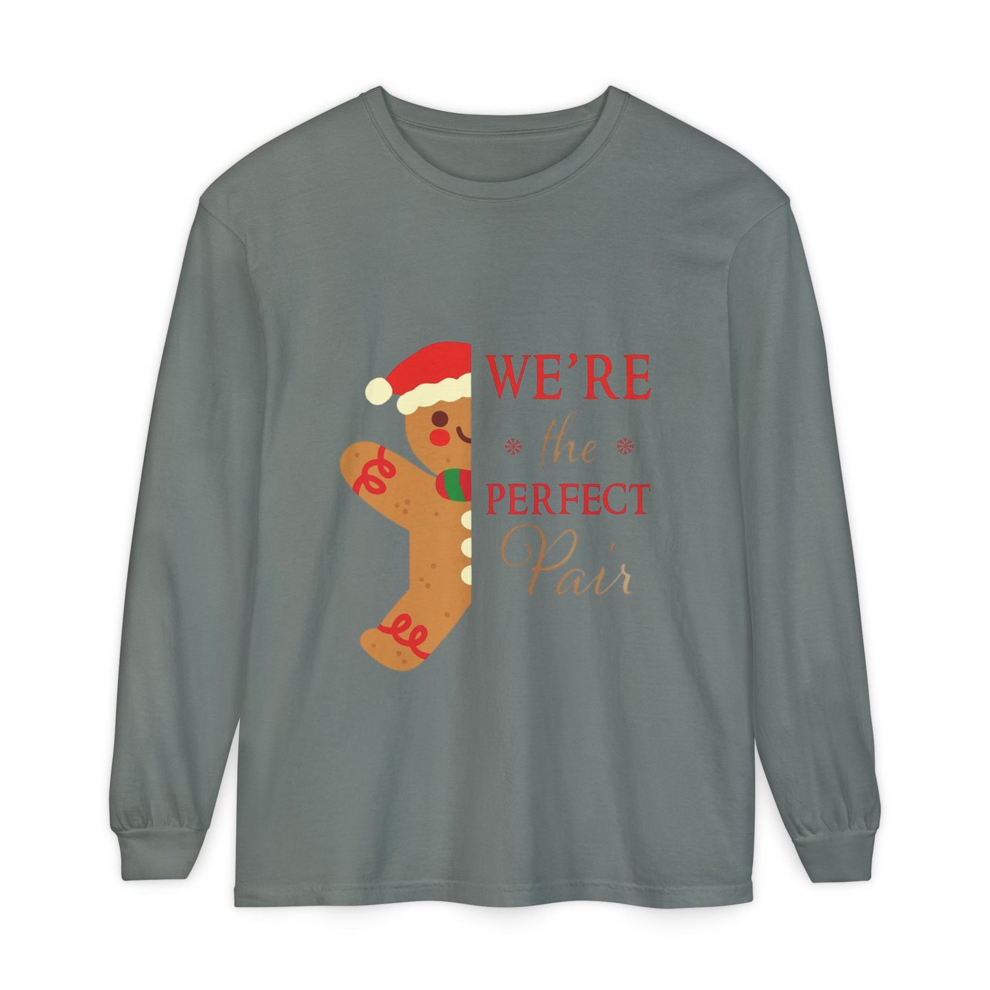 Gingerbread 'We're the Perfect Pair' Long Sleeve T-Shirt