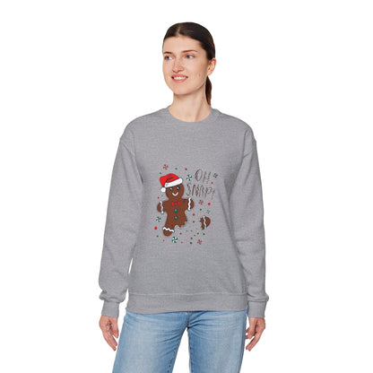 Gingerbread 'Oh Snap!' Sweatshirt – Funny Holiday Christmas Crewneck