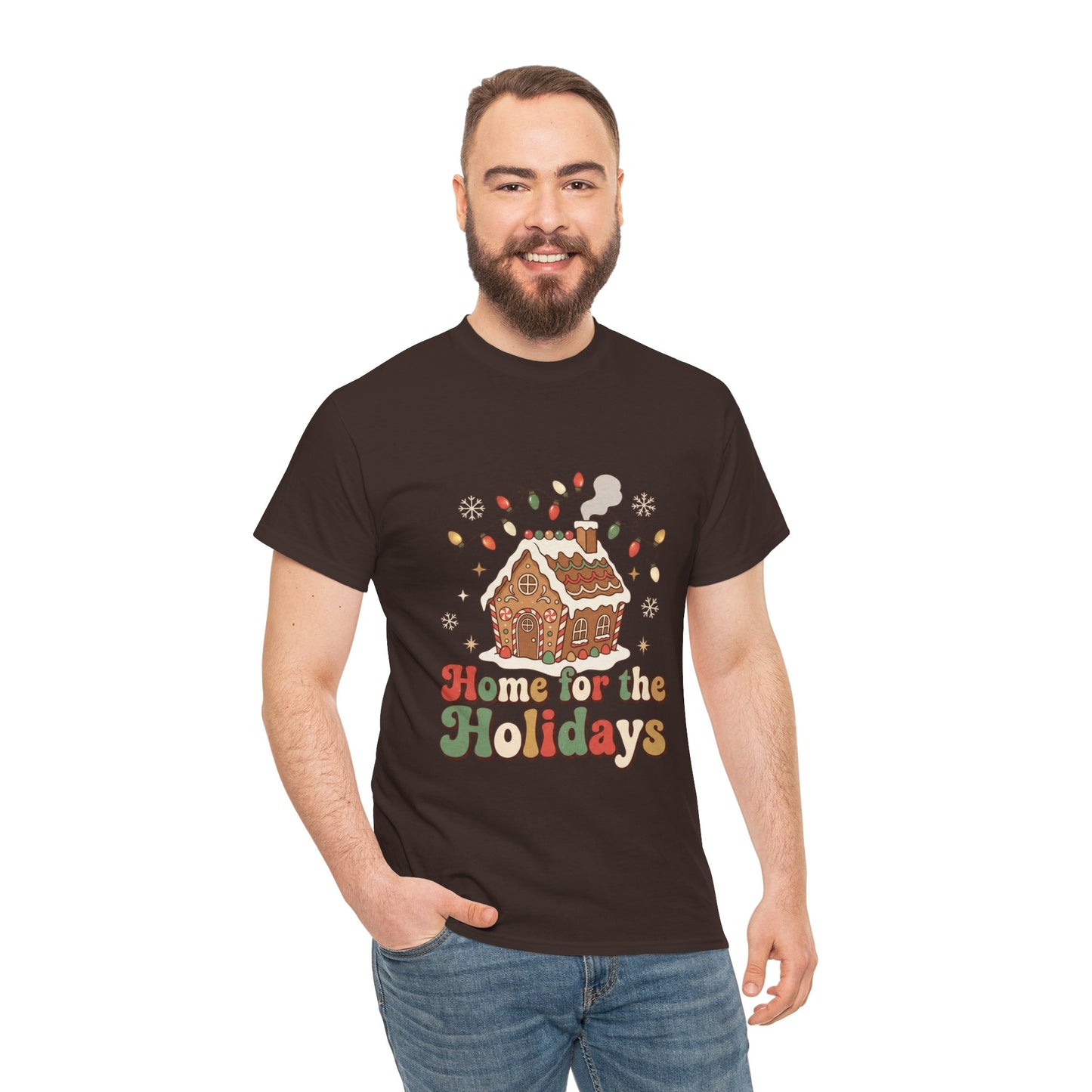 Holiday Gingerbread 'Home for the Holidays' Tee