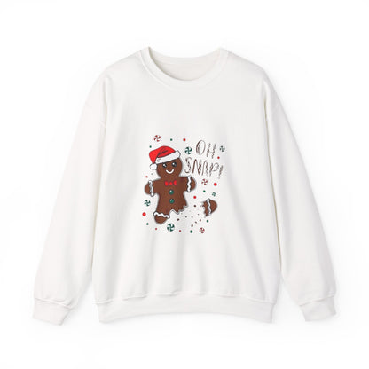 Gingerbread 'Oh Snap!' Sweatshirt – Funny Holiday Christmas Crewneck