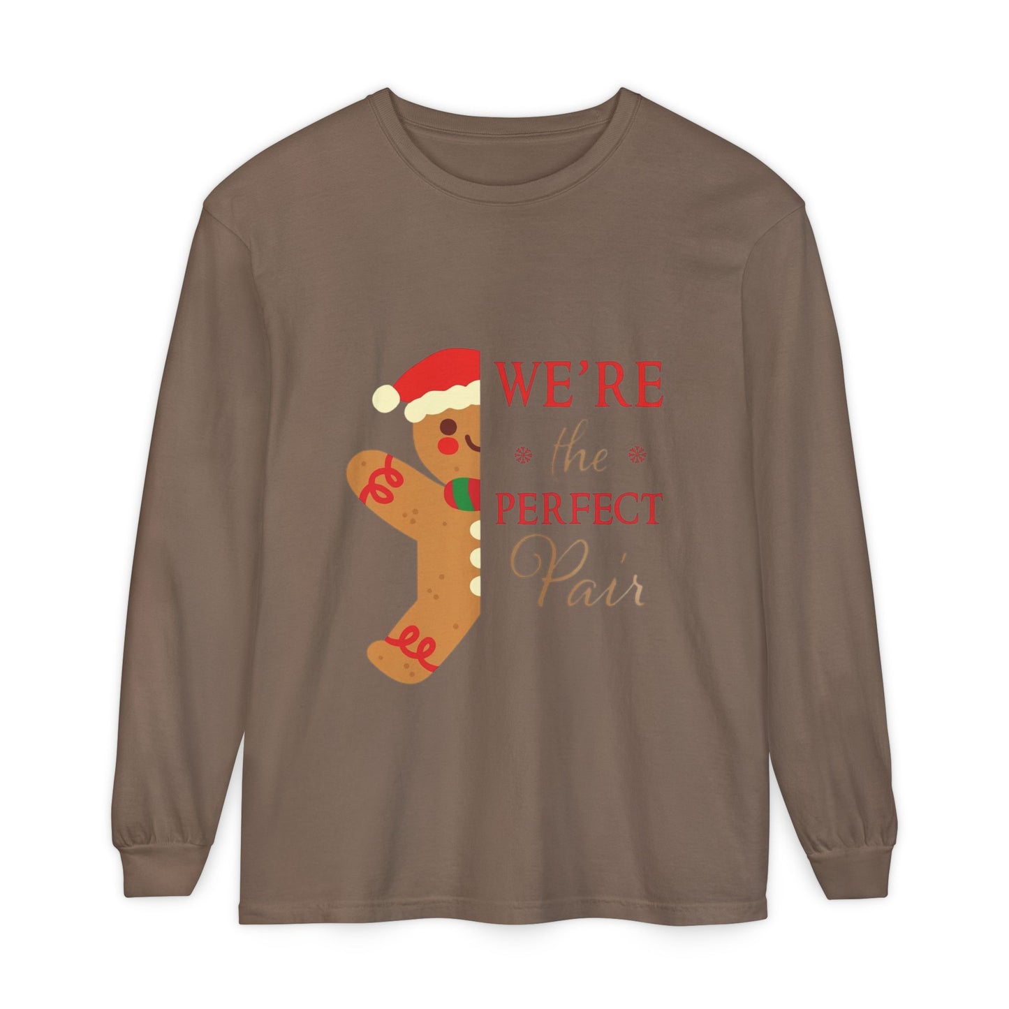 Gingerbread 'We're the Perfect Pair' Long Sleeve T-Shirt