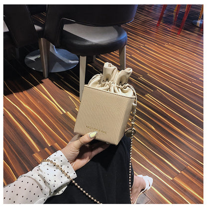 Women's bags new pumping bucket bag