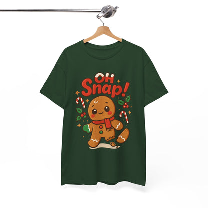 Gingerbread 'Oh Snap!' Holiday T-Shirt