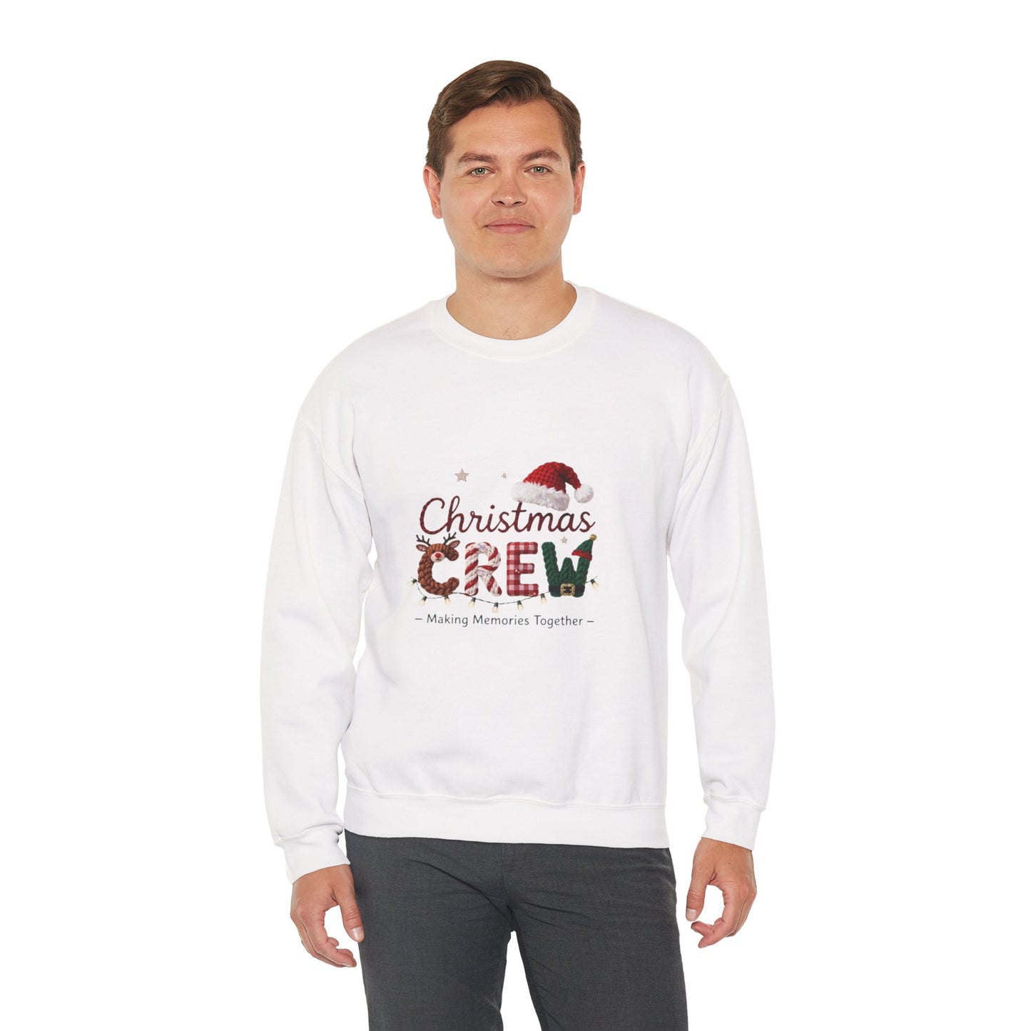 Christmas Crew Sweatshirt – 'Making Memories Together' Holiday Pullover