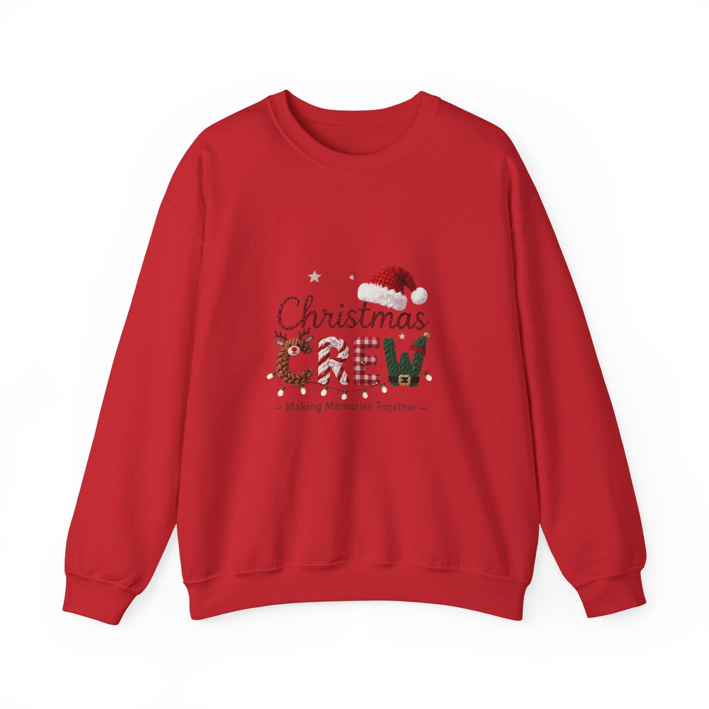 Christmas Crew Sweatshirt – 'Making Memories Together' Holiday Pullover