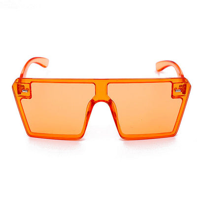 Big frame bright mercury sunglasses