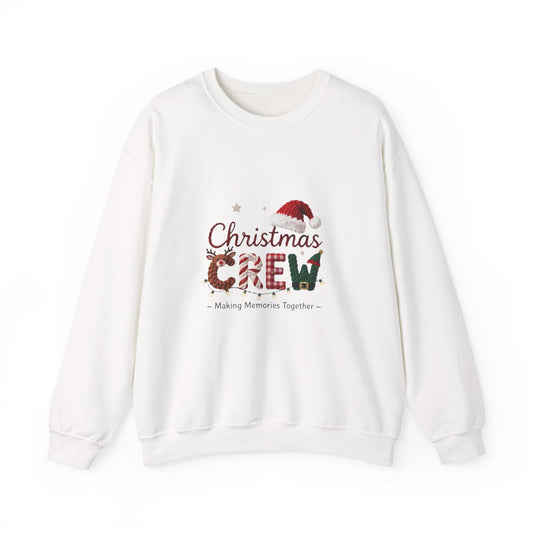 Christmas Crew Sweatshirt – 'Making Memories Together' Holiday Pullover