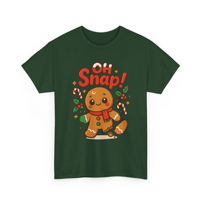 Gingerbread 'Oh Snap!' Holiday T-Shirt