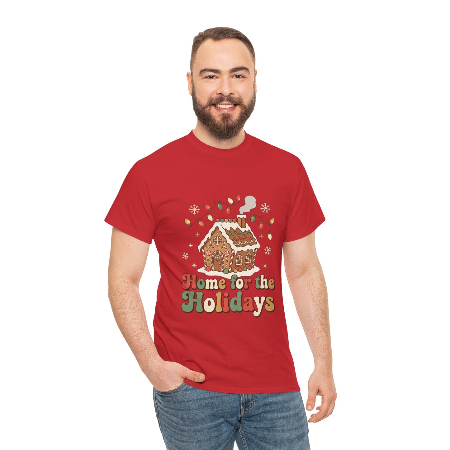 Holiday Gingerbread 'Home for the Holidays' Tee