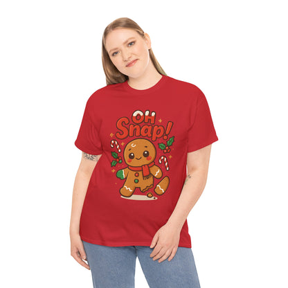 Gingerbread 'Oh Snap!' Holiday T-Shirt
