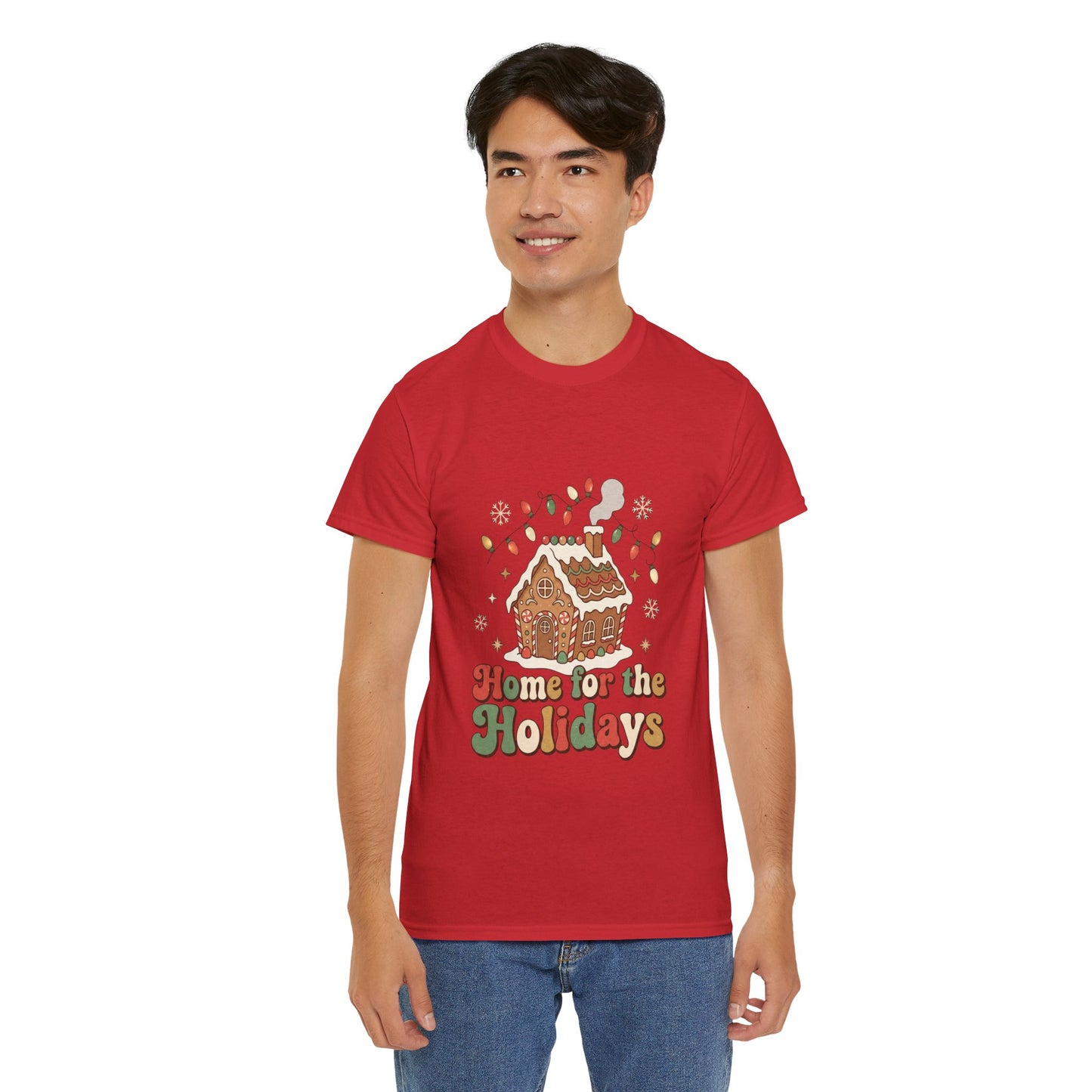 Holiday Gingerbread 'Home for the Holidays' Tee
