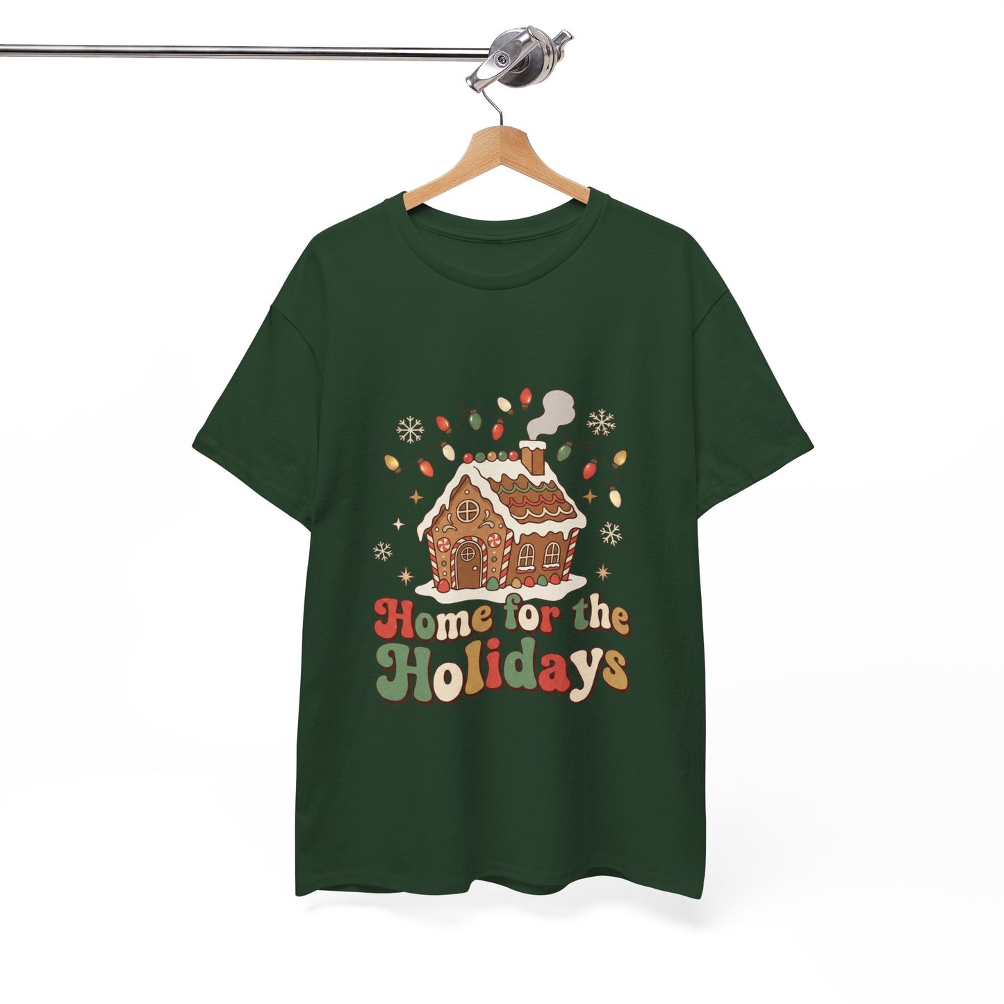Holiday Gingerbread 'Home for the Holidays' Tee