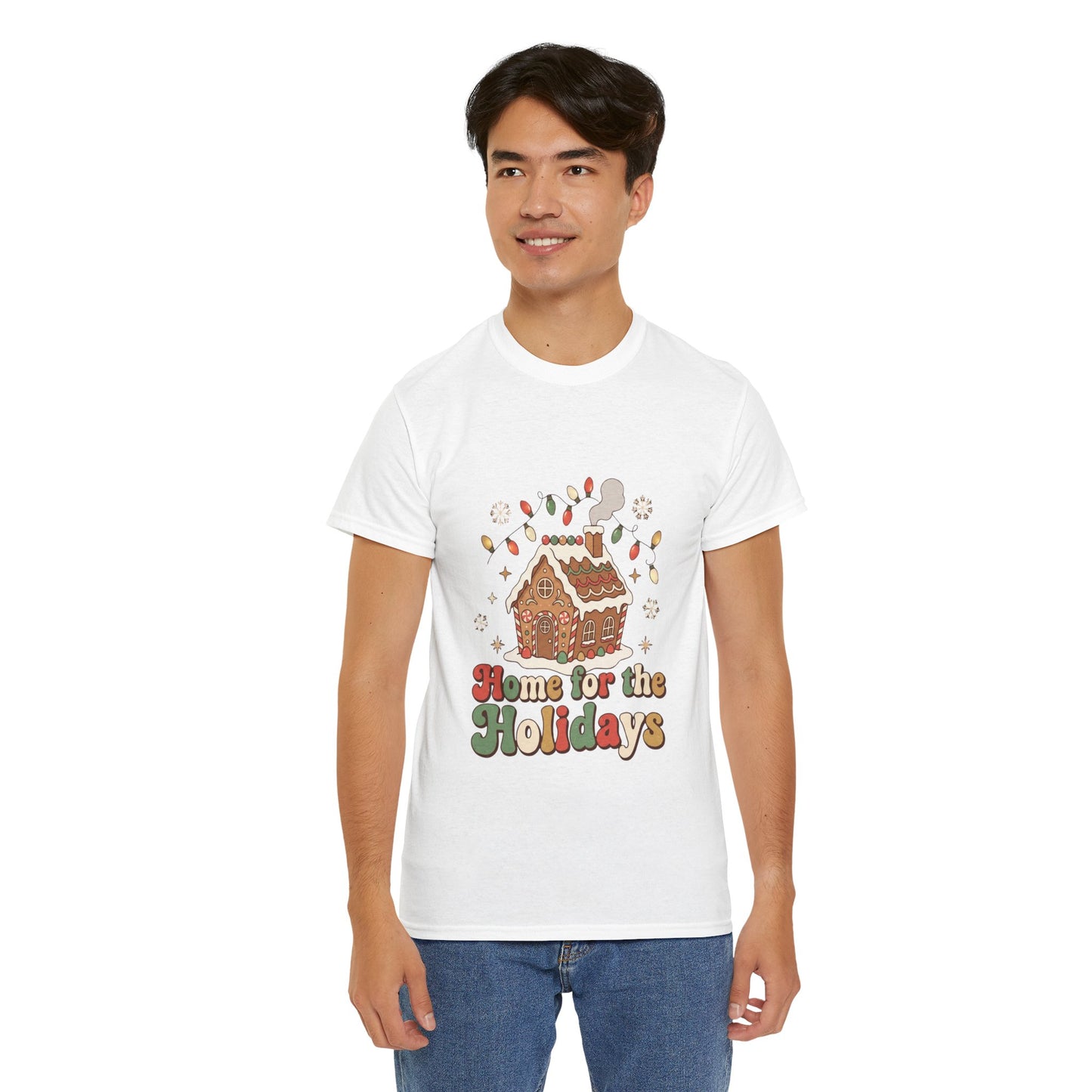 Holiday Gingerbread 'Home for the Holidays' Tee