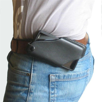 Outdoor Belt Mobile Phone Protective Leather Case