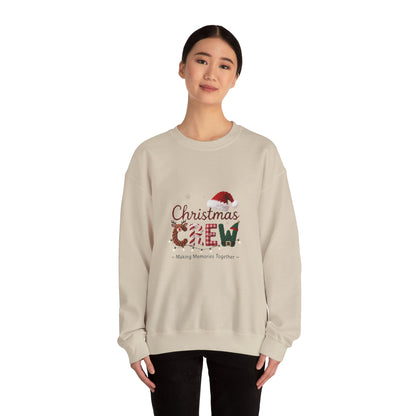 Christmas Crew Sweatshirt – 'Making Memories Together' Holiday Pullover