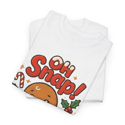 Gingerbread 'Oh Snap!' Holiday T-Shirt