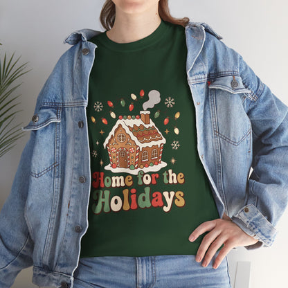 Holiday Gingerbread 'Home for the Holidays' Tee