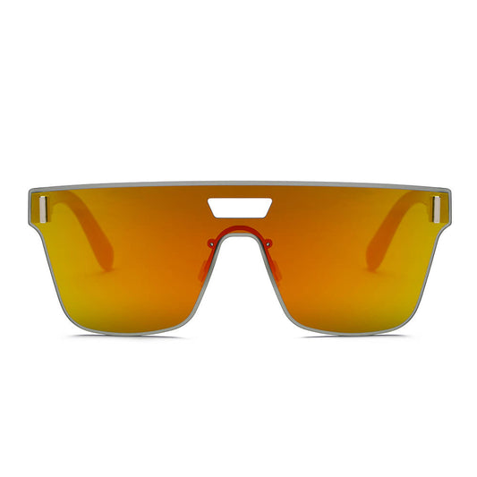 DEVON | Unisex Retro Square Mirrored Sunglasses-1