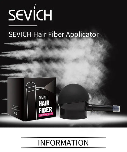 Sevich Hair Building Fiber Applicator Apply to Brand Fiber Bottle Series Easy to Use Hair Sprays Nozzle Pump Hair Loss Product