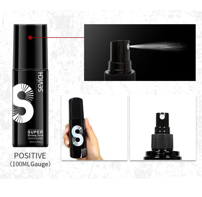 Sevich Hair Hold Spray Water Applicator for Styling Working Hair Building Fibers Hairdresser Water Hair Fixing Spray 100ML