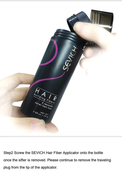 Sevich Hair Building Fiber Applicator Apply to Brand Fiber Bottle Series Easy to Use Hair Sprays Nozzle Pump Hair Loss Product