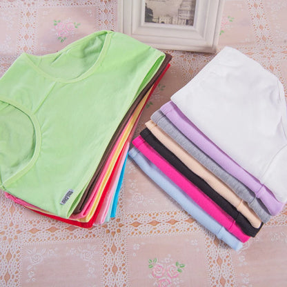 Cotton Panties for Women Underwear Plus Size Brief Girls Sexy Lingerie Solid Color Panties Female Seamless Underpant Ladies 7Pcs