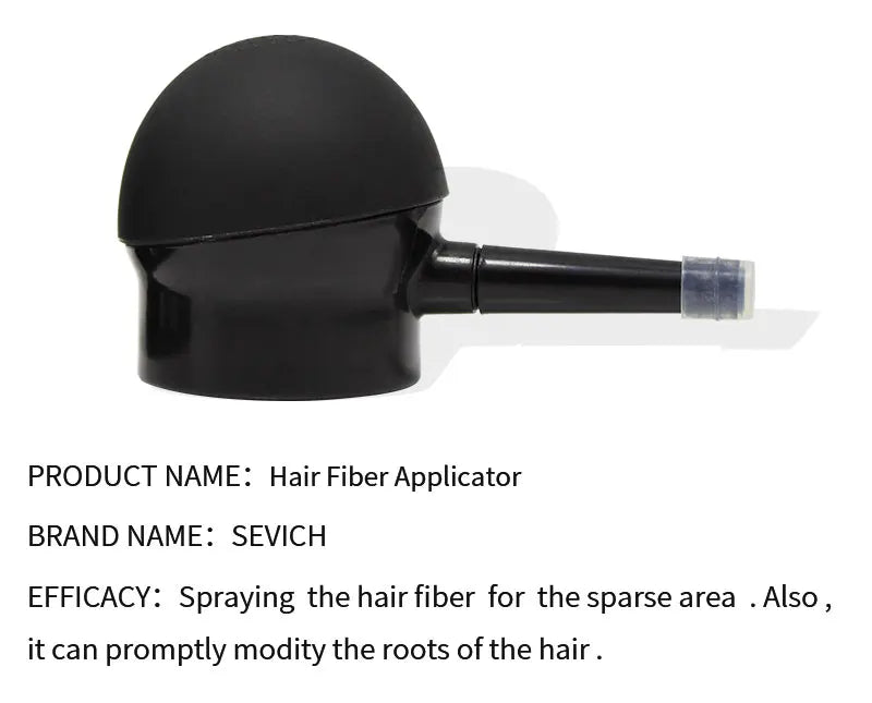 Sevich Hair Building Fiber Applicator Apply to Brand Fiber Bottle Series Easy to Use Hair Sprays Nozzle Pump Hair Loss Product