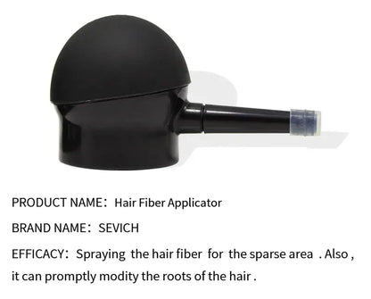 Sevich Hair Building Fiber Applicator Apply to Brand Fiber Bottle Series Easy to Use Hair Sprays Nozzle Pump Hair Loss Product