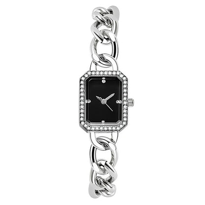 Luxury Classic Style Rectangular Women's Quartz Watch