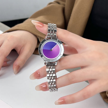 Women's Quartz Watch With Advanced Gradient Dial Fashion Design