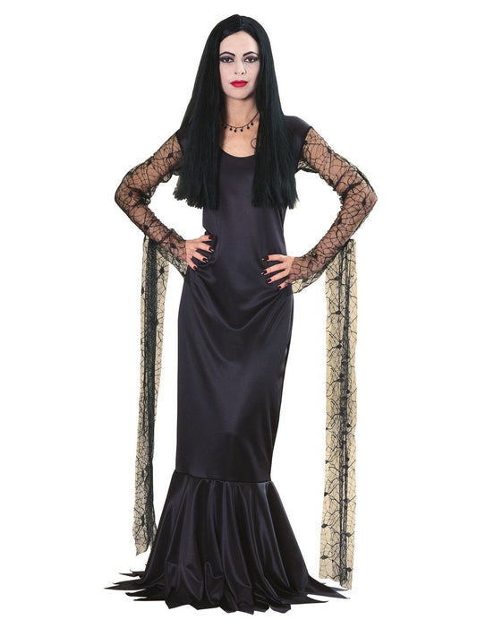 Women's The Addams Family Classic Morticia Addams Costume