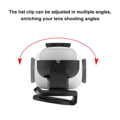 For Insta360 GO3 / GO2 Easy Clip Hat Clip Quick Release Clamp Magnetic Frame Fixed Mount Bracket Thumb Camera Accessories