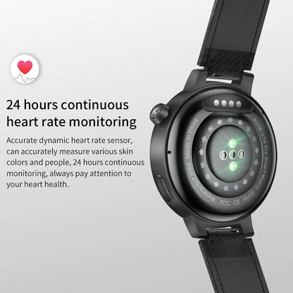 KUMI GT6 Pro 1.3-inch AMOLED Screen Bluetooth Call5.1 IP68 Waterproof Eight light modes Chinese fashion style Smart watch