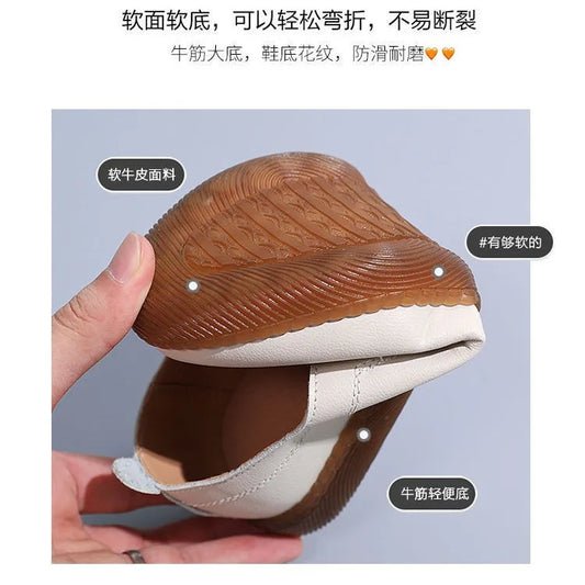 New Women's Shoes Soft Sole Womens Vulcanized Shoes Hollow Outdoor Casual Shoes PU Leather Lightweight Zapatillas De Mujer