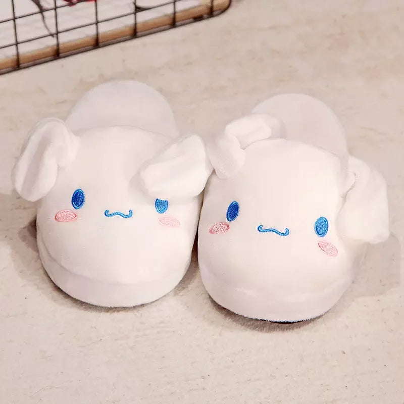 Sanrio Anime Cinnamoroll Movable Ears  Slippers