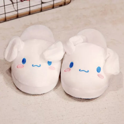 Sanrio Anime Cinnamoroll Movable Ears  Slippers