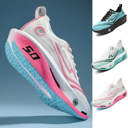 New Carbon Plate Marathon Running Shoe Pro Tests Stable Support For Shock-absorbing Ultralight Bounce Sneakers