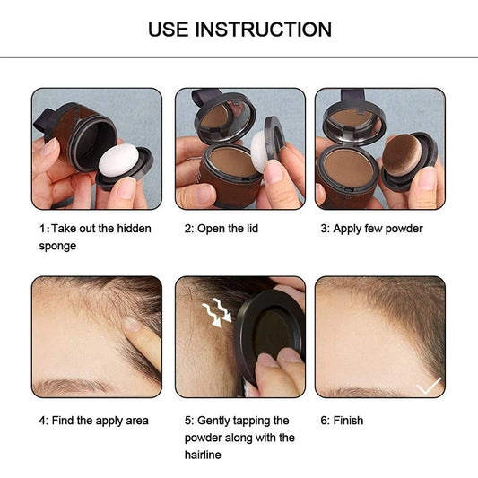 Waterproof Hairline Shadow Concealer Repair Fill In Hair