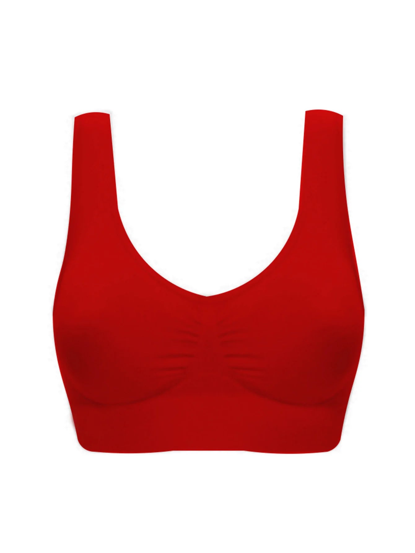 Sexy women push up  BREAST   bra big size backless  bras plus size wireless brassiere breathable seamless bra 1pcs wfws01