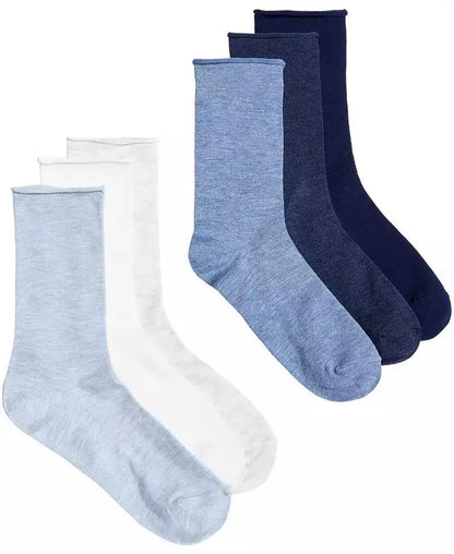 Lauren Ralph Lauren | Women's 6 Pack Roll-Top Trouser Socks