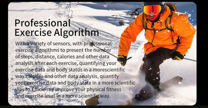 LaNikar Smart Watch AMOLED Display With In-Ear Bluetooth Headset Heart Rate Blood Pressure Oxygen Saturation Monitoring HD Audio