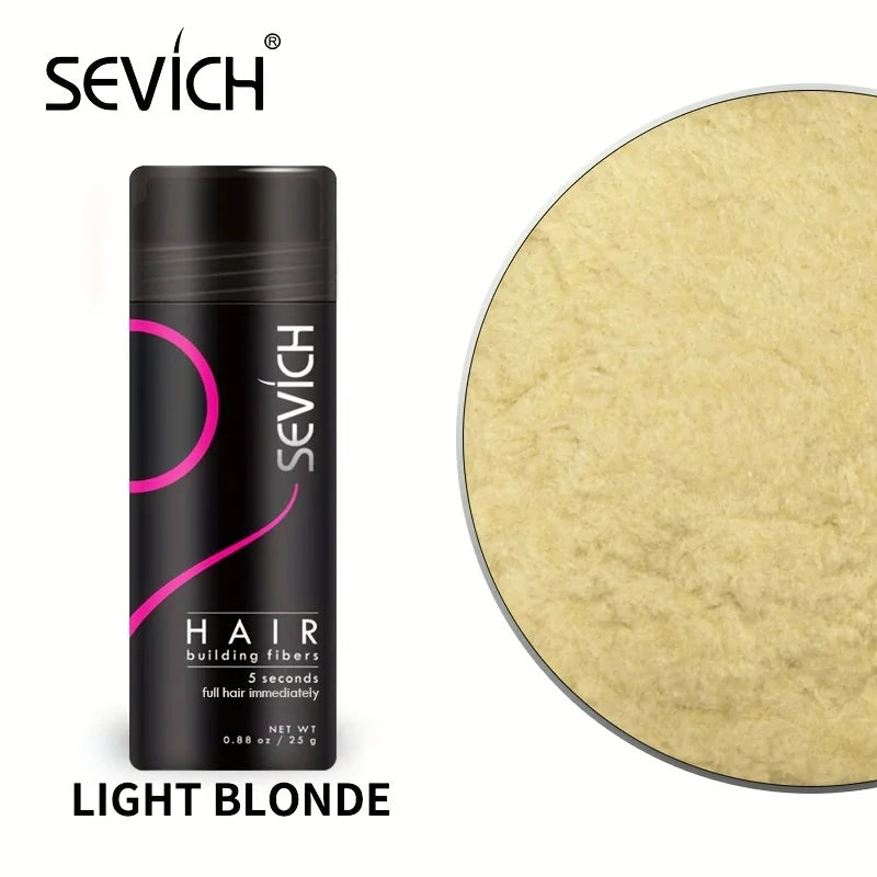 Sevich Hair Fiber For Thinning Hair & Bald Spot Instant Hair Growth Fiber Fill In Fine Or Thinning Hair Instantly Thicker Powder