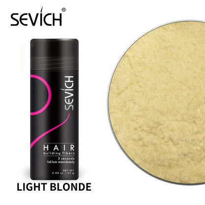 Sevich Hair Fiber For Thinning Hair & Bald Spot Instant Hair Growth Fiber Fill In Fine Or Thinning Hair Instantly Thicker Powder